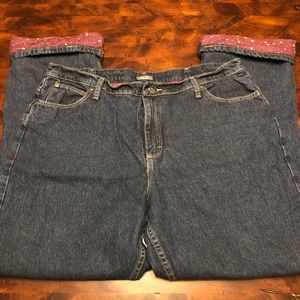 (Hold for Sharon) Cabela’s fleece lined jeans!